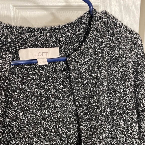 Loft Crew Neck Cardigan Sweater - Picture 2 of 6